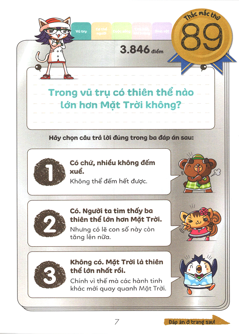 tuyển tập câu hỏi của học sinh tiểu học - về khoa học (tái bản 2019) - Ảnh 9