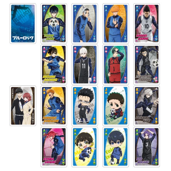 tvアニメ ブルーロック スペシャルトランプブック - blue lock anime special playing card book - Ảnh 5