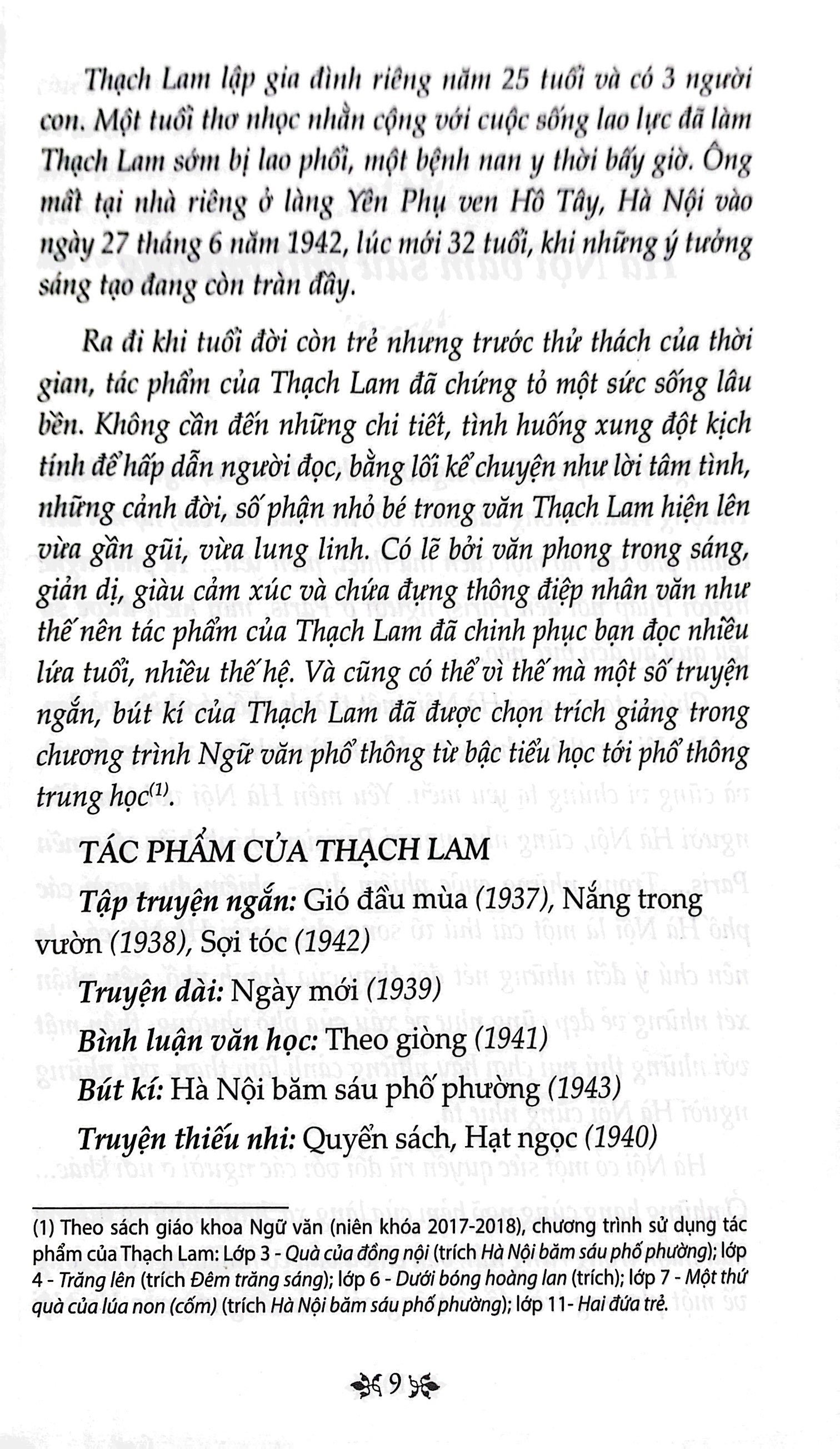 văn học trong nhà trường - hà nội băm sáu phố phường (tái bản 2024) - Ảnh 3