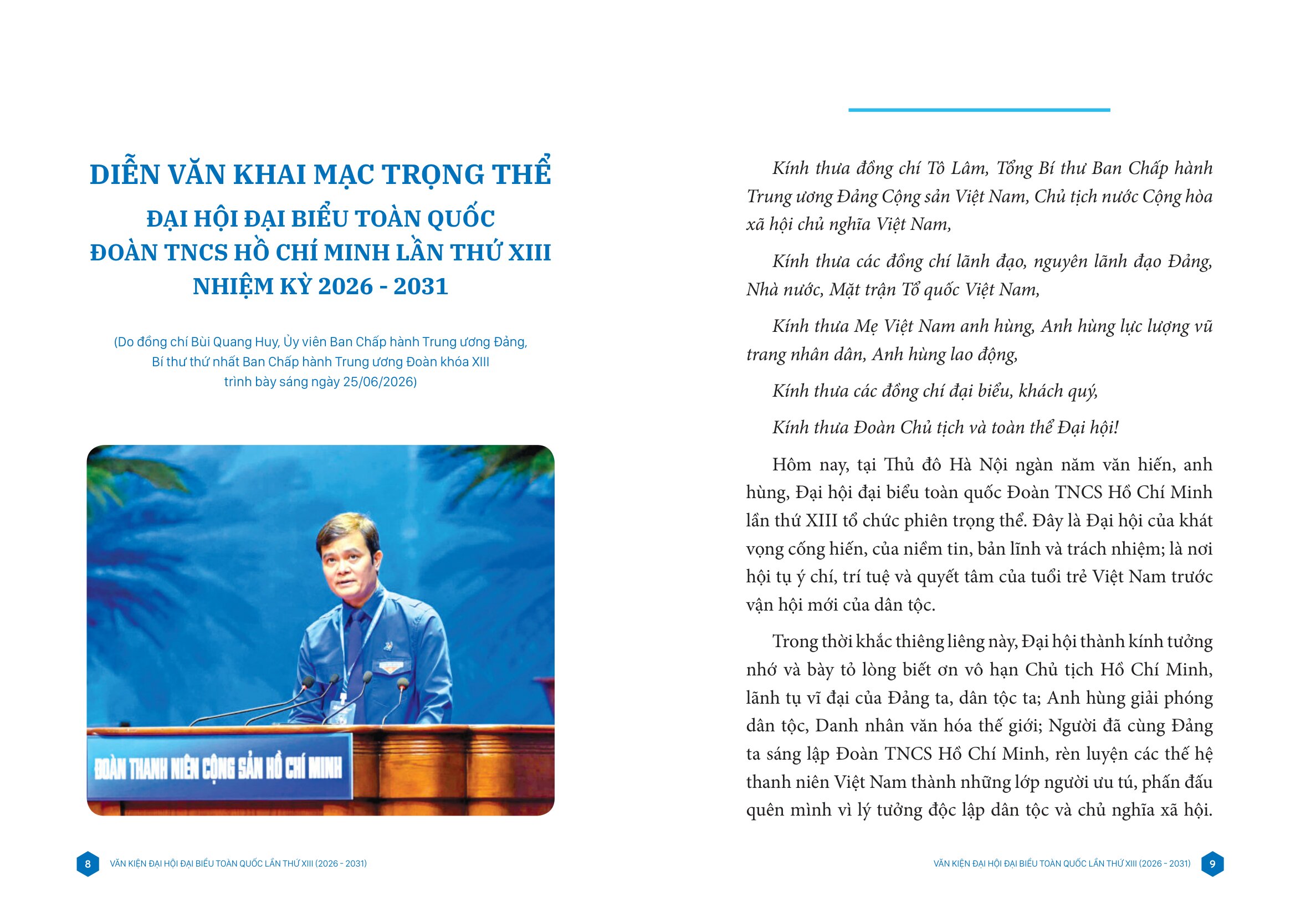 Văn Kiện Đại Hội Đại Biểu Toàn Quốc Lần Thứ XIII (2026-2031) - Ảnh 3