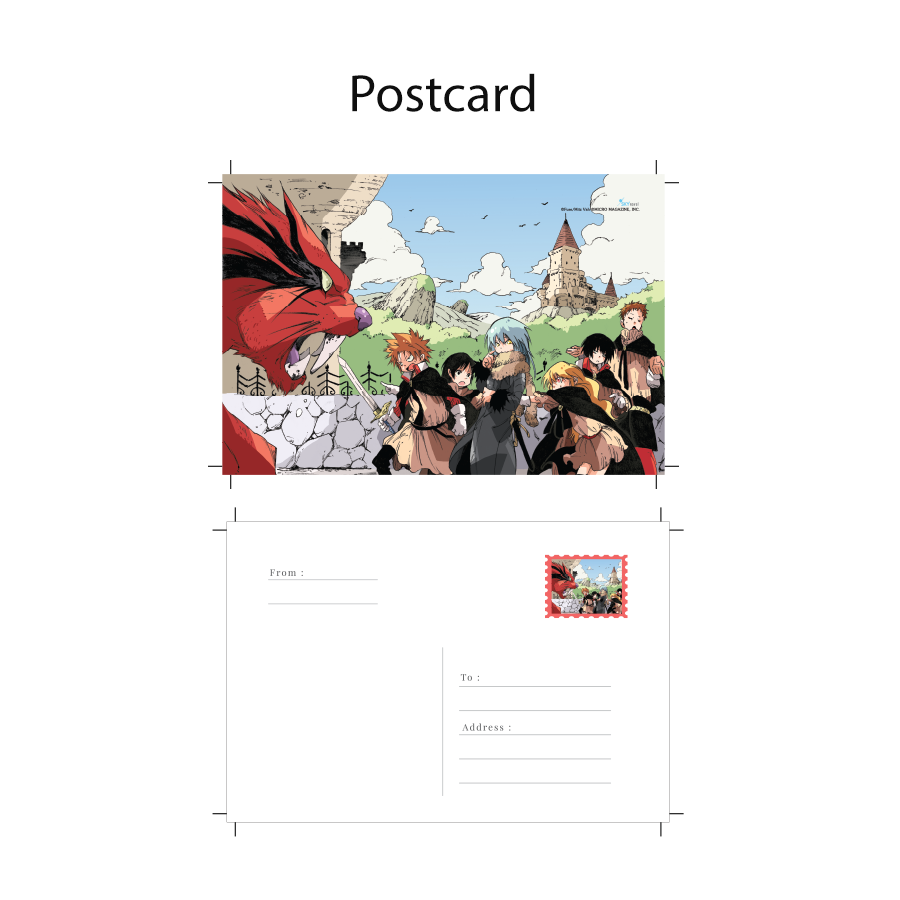 về chuyện tôi chuyển sinh thành slime - tập 4 - tặng kèm bookmark + postcard - Ảnh 4