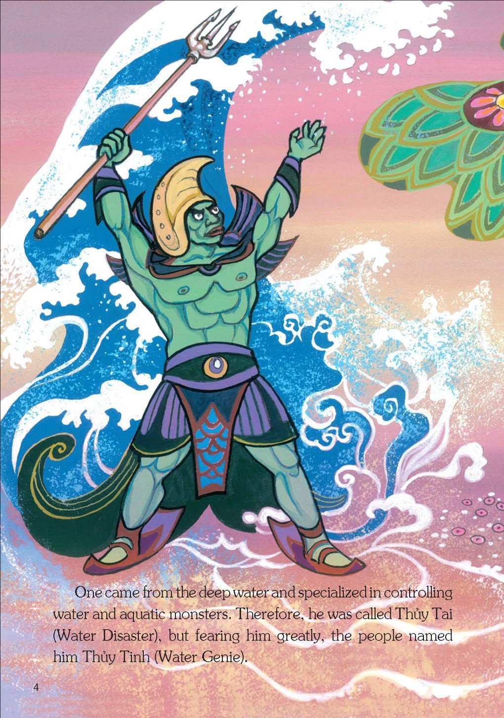 vietnamese folklore - the legend of mountain and water genies - sơn tinh, thủy tinh - Ảnh 8