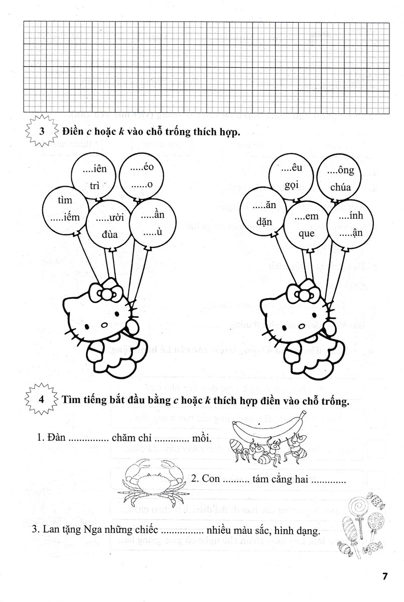 vở bài tập nâng cao tiếng việt 3 - tập 1 (biên soạn theo chương trình giáo dục phổ thông mới - định hướng phát triển năng lực) - Ảnh 7