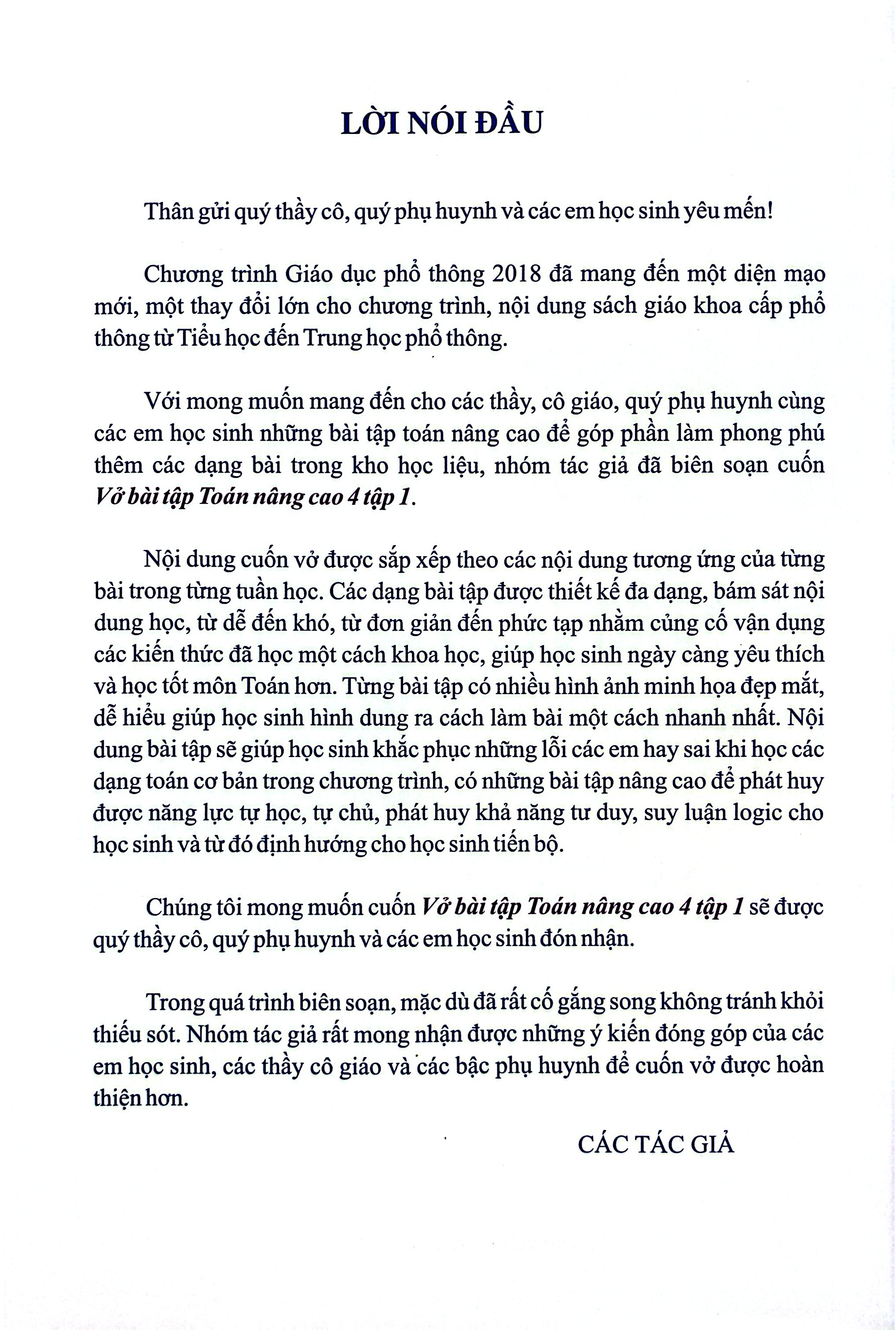 vở bài tập toán nâng cao 4 - tập 1 - Ảnh 4
