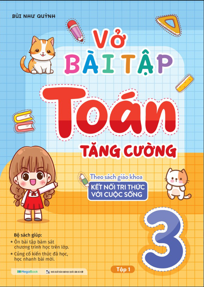 vở bài tập toán tăng cường 3 - tập 1 (theo sách giáo khoa kết nối tri thức với cuộc sống) - Ảnh 2