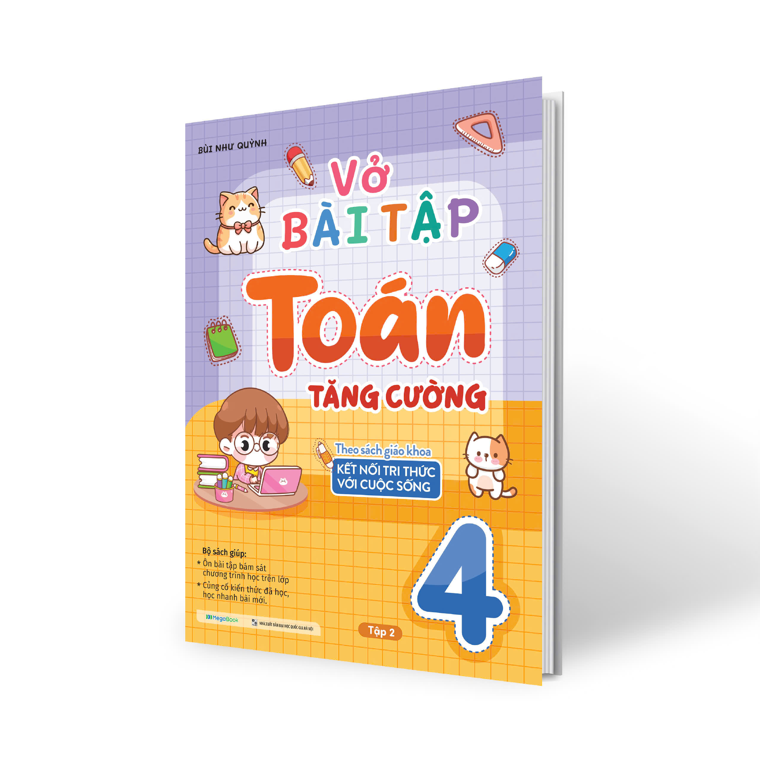 vở bài tập toán tăng cường lớp 4 - tập 2 (theo sách giáo khoa kết nối tri thức với cuộc sống) - Ảnh 4