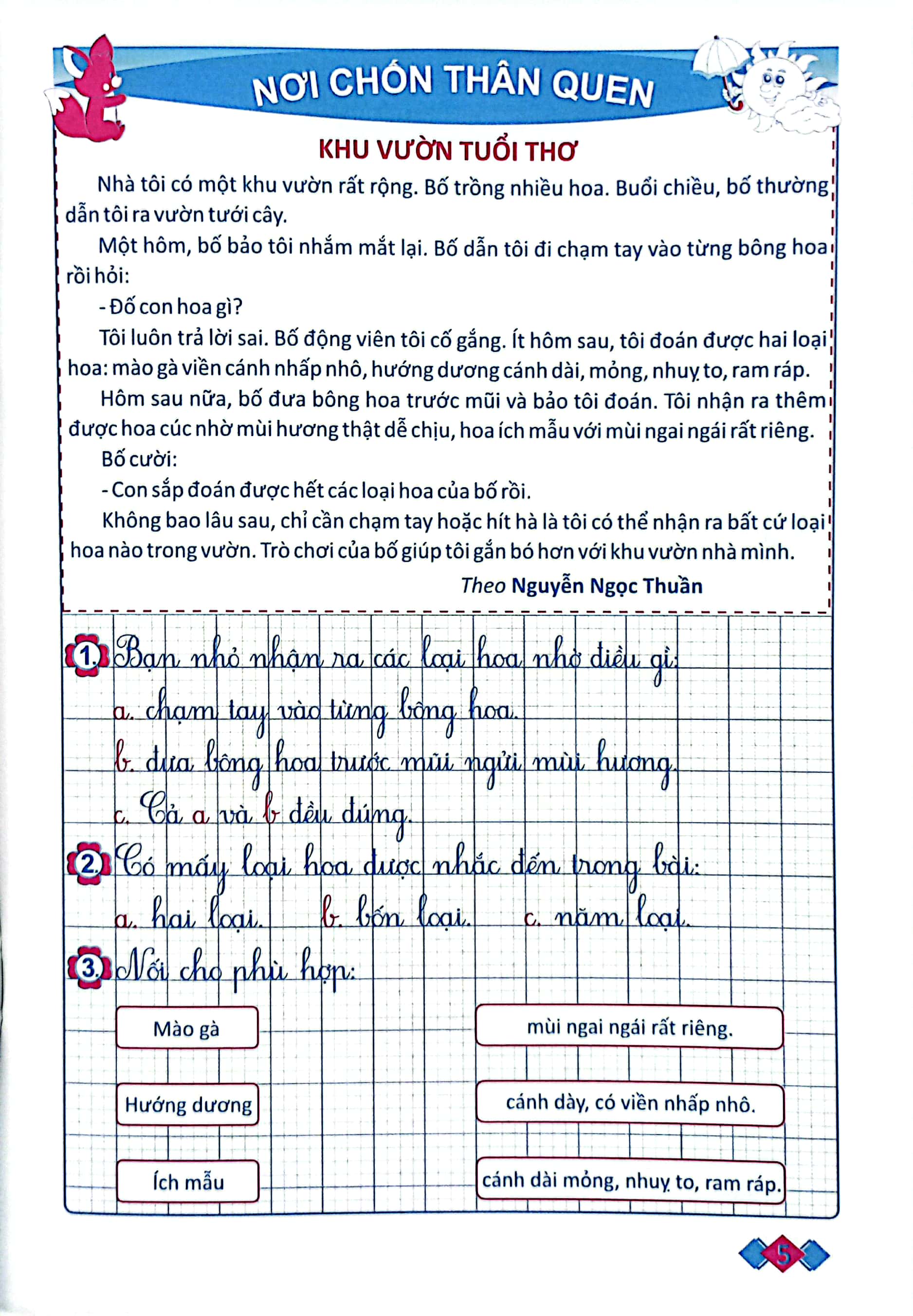vở ô li bài tập tiếng việt lớp 2 - tập 2 (chân trời) - Ảnh 5