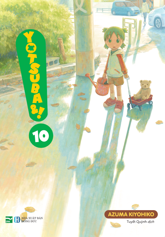 yotsuba&! - tập 10 - bản đặc biệt - tặng kèm bìa áo đặc biệt + bookmark nhựa - Ảnh 2