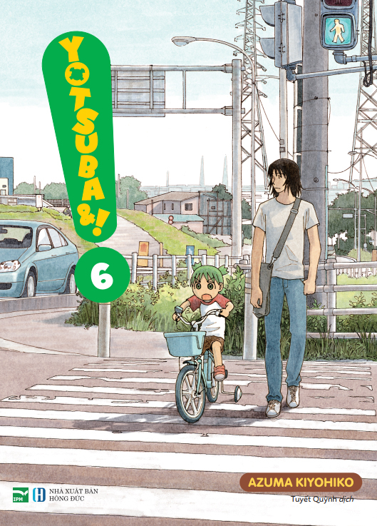 yotsuba&! - tập 6 - bản đặc biệt - tặng kèm bìa áo đặc biệt + sticker - Ảnh 2